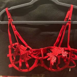 Bluebella strapped red bra 32DD/E